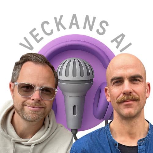 Magnus Paues och Fredrik Hanefalk, skaparna av Veckans AI
